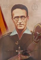 Estampita Padre Huidobro